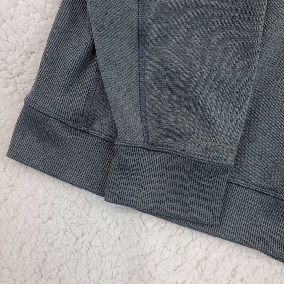 Under Armour Pullover Mens 2XL Loose Fit Coldgear 1/4 Zip Fleece Sweater Gray - Picture 4 of 9